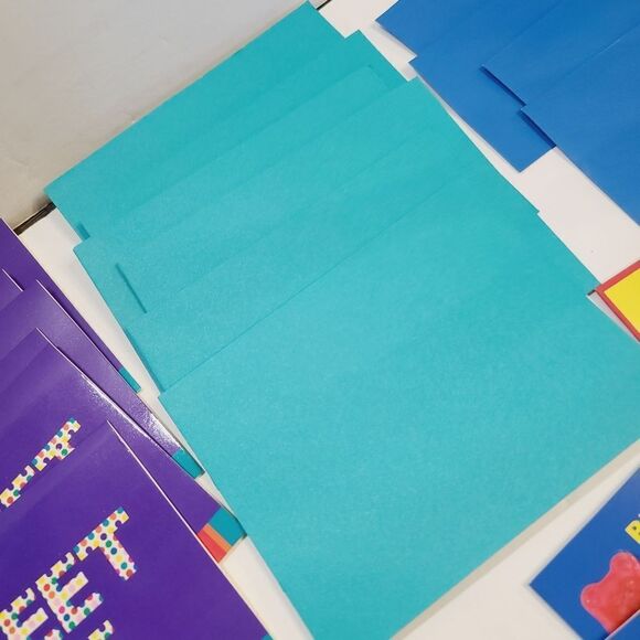 Dylan's Candy Bar Stationary Set Candyland Rainbow Retro Candy Gummy Bear - Picture 12 of 16